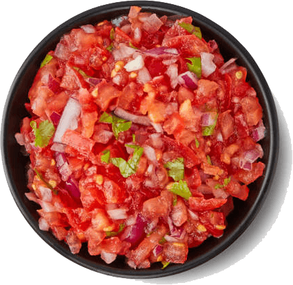 Fresh ingredients for salsa